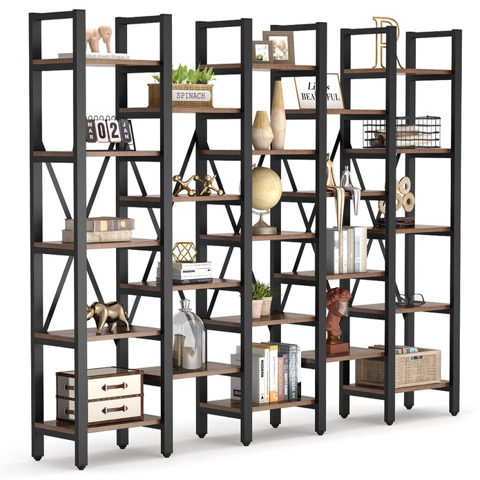 Organize Books And Accessories At Tribesigns Modern Bookcase